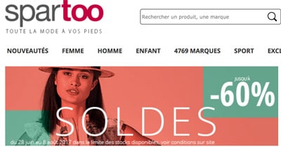 Soldes spartoo