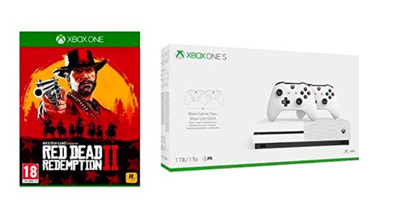 pack xbox one 1to avec Red Dead Redemption 2