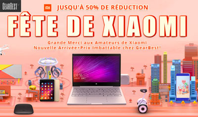 soldes gearbest xiaomi