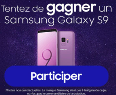 gagner galaxy S9