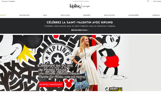 code promo kipling