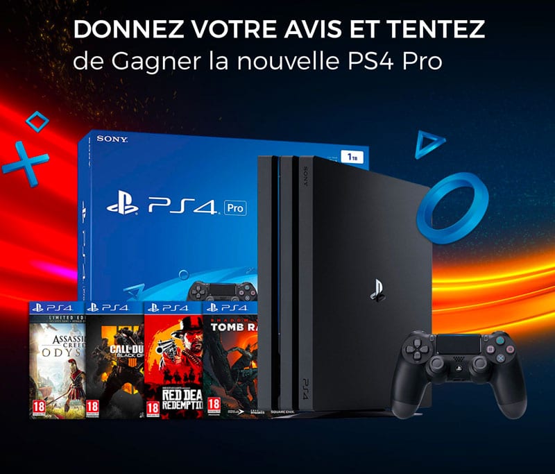 gagner une ps4 pro