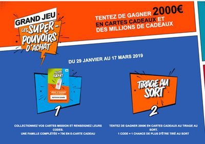 Jeu Super Pouvoirs Leclerc Plus De 2 Millions De Lots A Gagner Ici