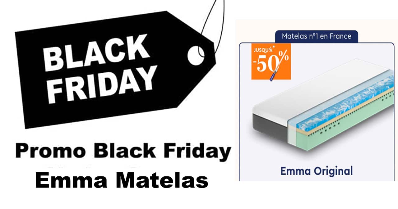 Black Friday Emma Matelas 2020