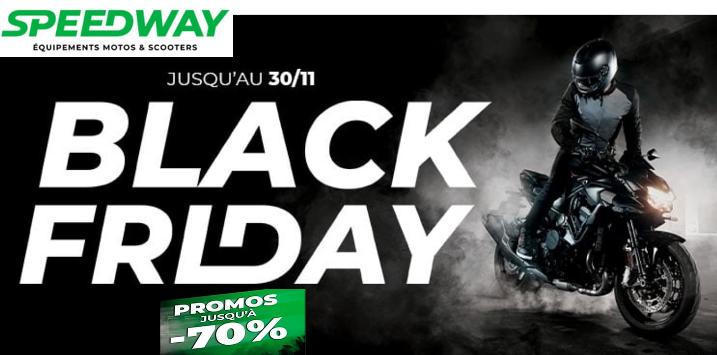 Black Friday Speedway promotion 2020