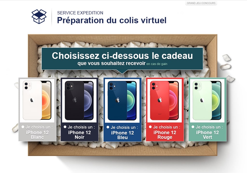 Gagner iphone 12