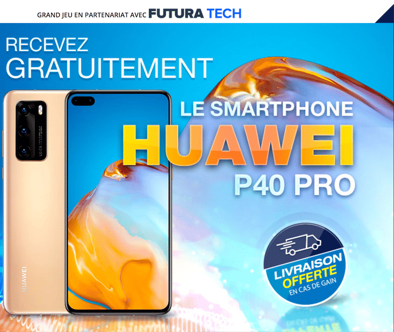 Huawei P40 Pro jeu concours gratuit