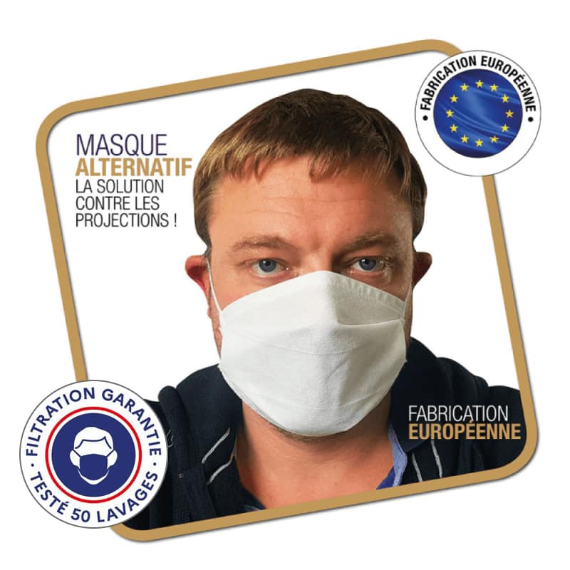 Masque Tissu Homologue UNS1