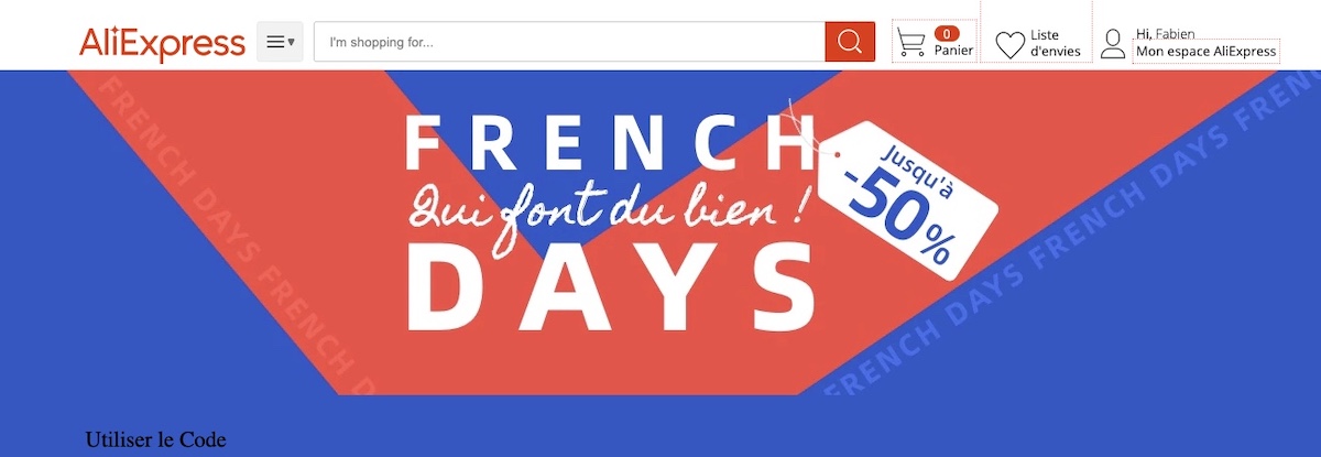 French Days Aliexpress 2021