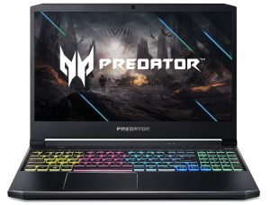 Acer Predator Helios 300 PH315-53-74VP Ordinateur portable Gaming 15.6" Full HD (Intel Core i7, 16Go de RAM, Disque Dur 1To + 512Go de SSD, NVIDIA GeForce RTX 2070 8 Go, Windows 10)