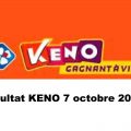 Resultat KENO 7 octobre 2021 tirage midi et soir