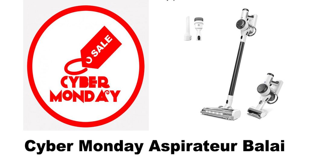 Cyber Monday Aspirateur balai