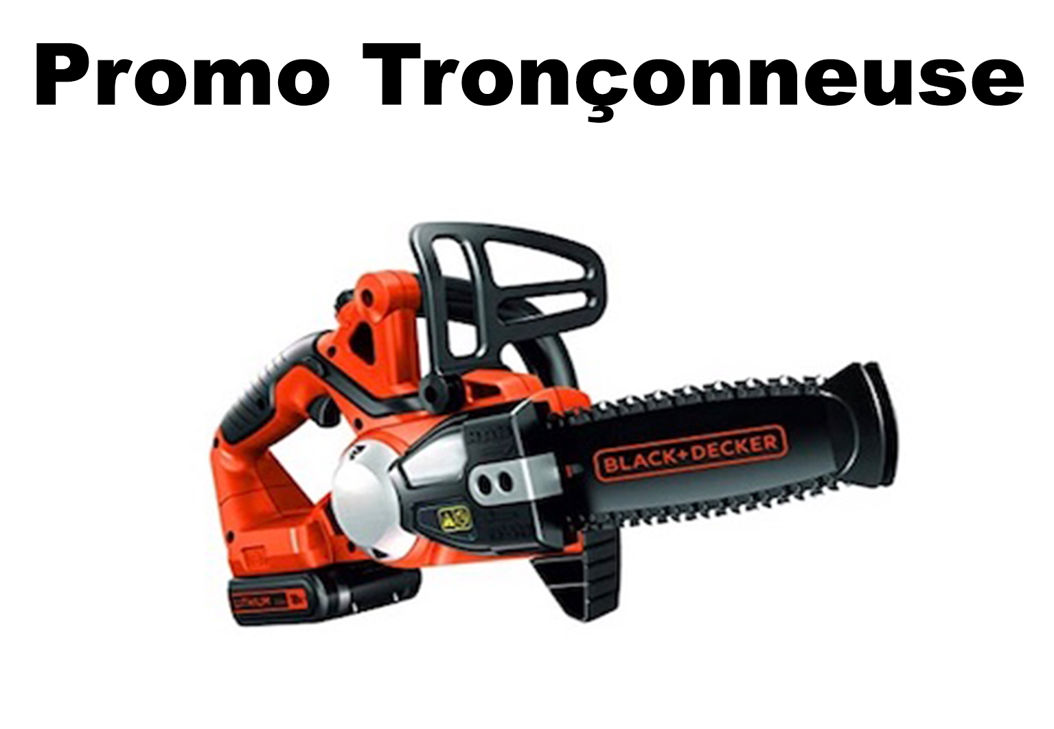promo tronconneuse