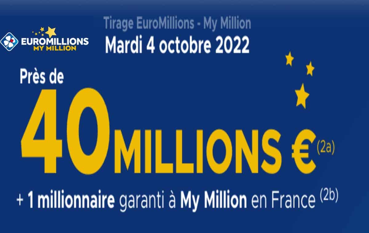 Resultat Euromillion 4 octobre 2022