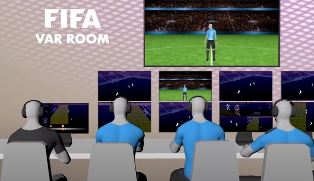 salle de controle pour le hors-jeu
