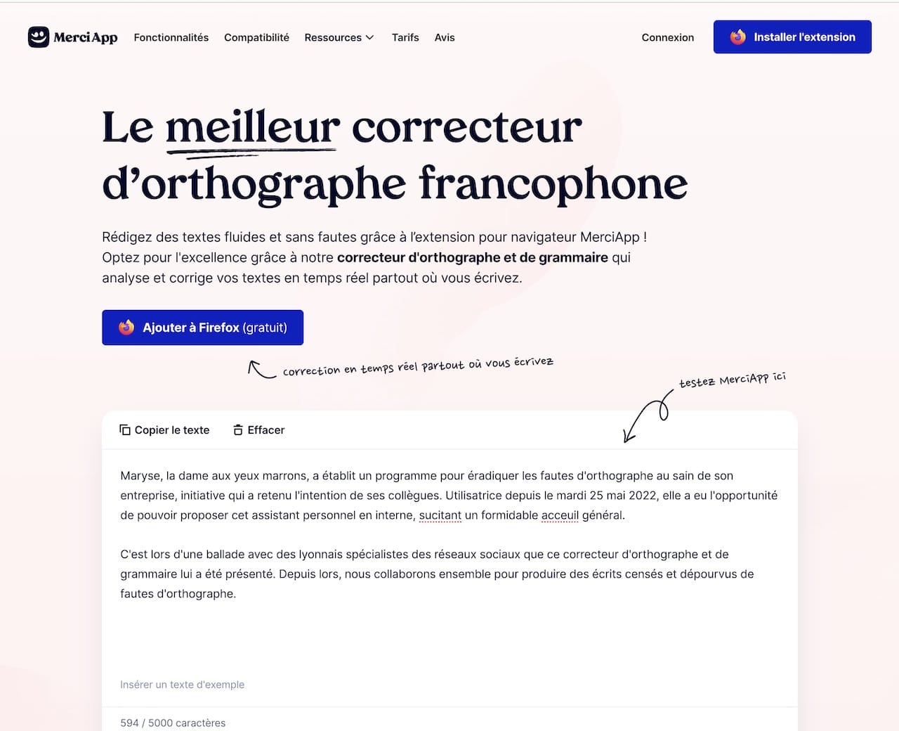 meilleur correcteur d'orthographe